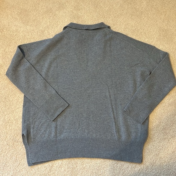 AllSaints Ollar cashmere polo sweater - Picture 3 of 9
